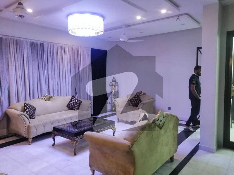 Lower Portion 1 Kanal Upper Look Brand New Modern Design House for Rent in DHA Phase 7 Block S Lahore