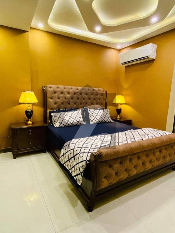 Fully Furnished Luxury First Entry 1 Bed Apartment Available On Rent Sector D Block DD Bahria Town Lahore