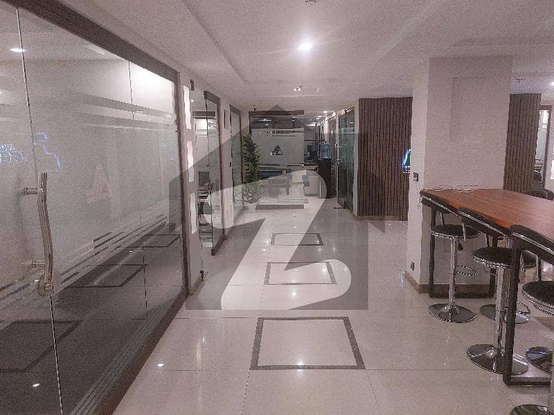 Fully Furnished Office On Jinnah Avenue Available For Rent
