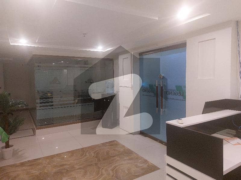 Fully Furnished Office On Jinnah Avenue Available For Rent