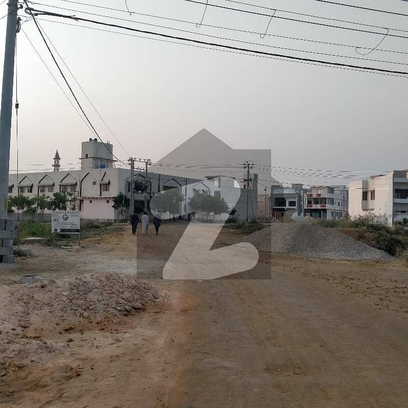 400 Sq Yards West Open Plot For Sale In Pak Ideal Society