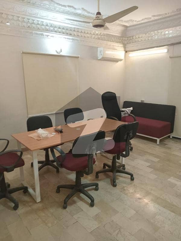 400 Sq Yards, 1st floor with roof Office Space Is Available