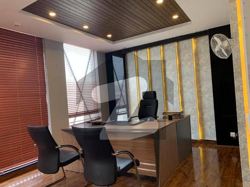 4 MARLA FURNISHED OFFICE FLOOR WITH BIGGEST ELEVATOR INSTALLED AVAILABLE FOR RENT IN DHA PHASE 7