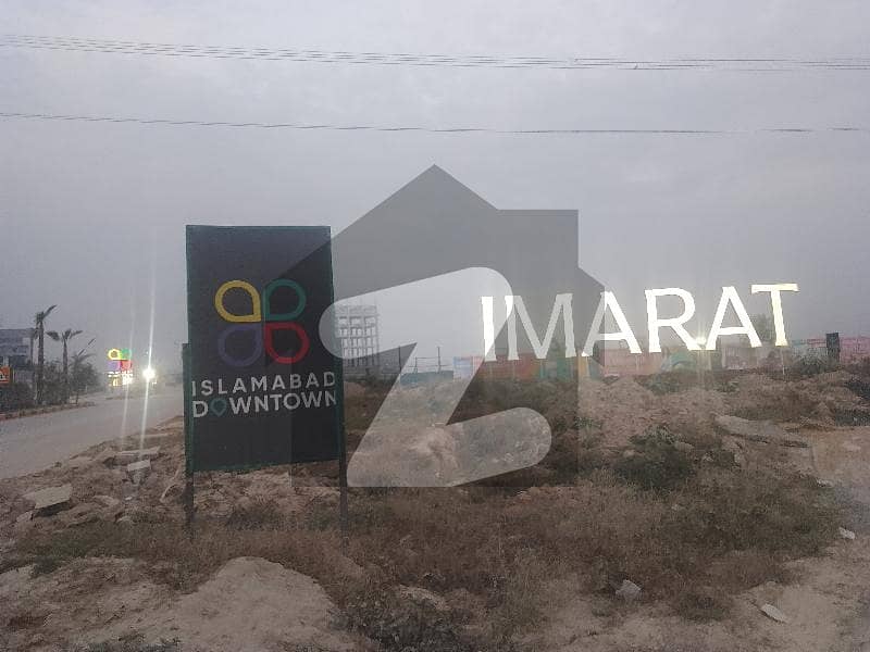 Islamabad capital Enclave Down Town Comercial plot For sale Near to Main express Way Islamabad