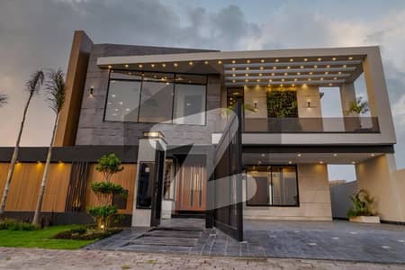 1 Kanal Brand New Stylish House For Sale On Main Boulevard Of Golf View Residencia Bahria Town Lahore