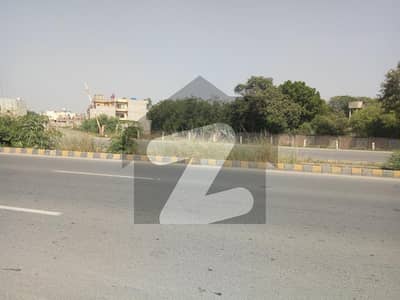 1-Kanal On Main Motorway Link Abdul Sattar Edhi Road Semi Commercial Plot For Sale