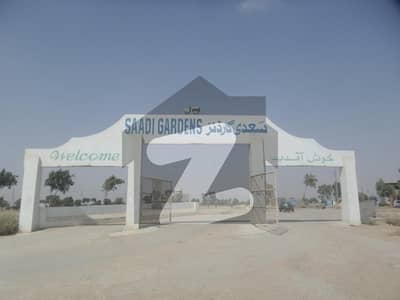 Prime Location 120 Square Yards Residential Plot For Sale Is Available In Saadi Garden - Block 5