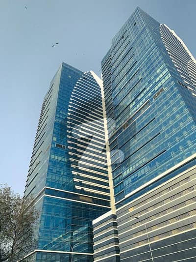 Sky Tower Dolmen Mall 10,000Sq. Ft Office For Rent At Clifton Block 4