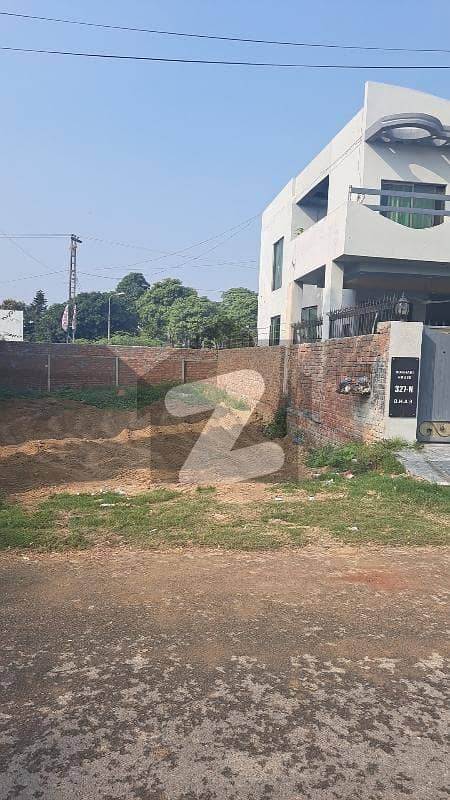 Corner 13 Marla Plot At Prime Location For Sale In Block N DHA Phase 8