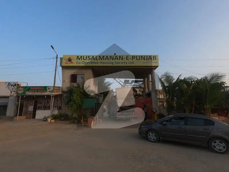 Corner 120 Square Yards House In Beautiful Location Of Musalmanan-E-Punjab Cooperative Housing Society In Karachi