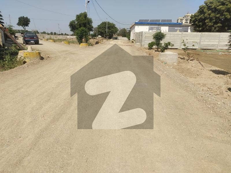 In Areesha Villas Of Karachi, A 120 Square Yards Residential Plot Is Available