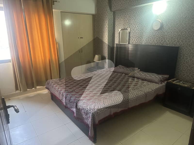 602 sq ft 1 bedroom furnished apartment Defence Residency Block 12 DHA 2 Islamabad for rent