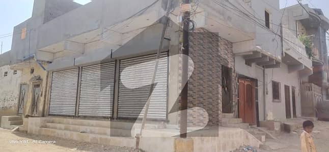 Orangi Town Sec 11-C Madina Colony House With Shops Available For Sale