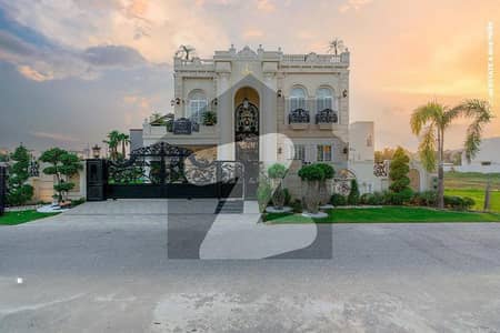 1-Kanal lavish Lawn Plus 1 Kanal Brand New Full Basement Fully Furnished Victorian Design Swimming Pool House For Sale Near to Park DHA phase 6 Lahore