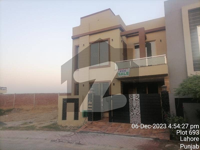 4 Marla House Is Available For Sale In Bahria Town Jinnah Block Lahore