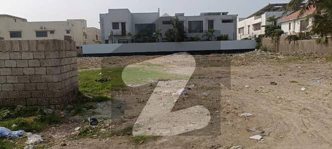 Prime Location 2000 Sq Yds Plot Up For Sale In Phase 6 Off Khayban E Hilal