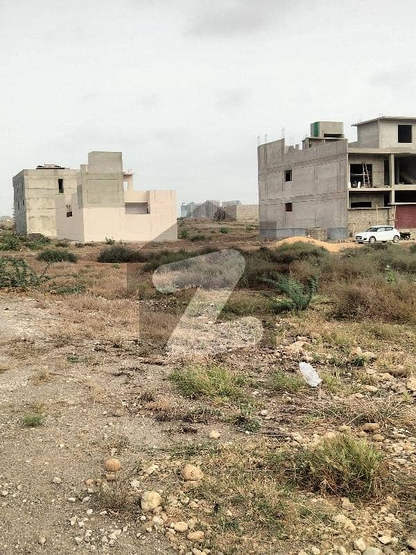 Plot Available For Sale Karachi Bar Sector 25a West Open Leased 40 Feet