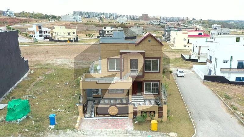 Gorgeous Corner House With Basement Available For Sale In Bahria Town Phase 8 L Block Rawalpindi.