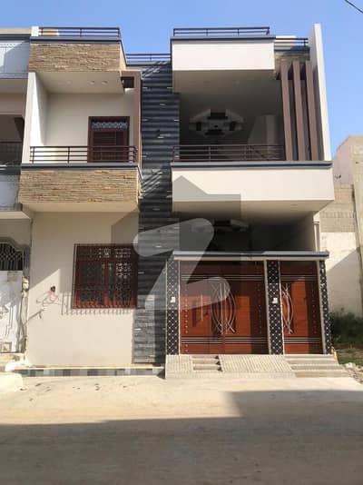 گلشنِ معمار - سیکٹر آر گلشنِ معمار,گداپ ٹاؤن,کراچی میں 4 کمروں کا 5 مرلہ مکان 2.1 کروڑ میں برائے فروخت۔