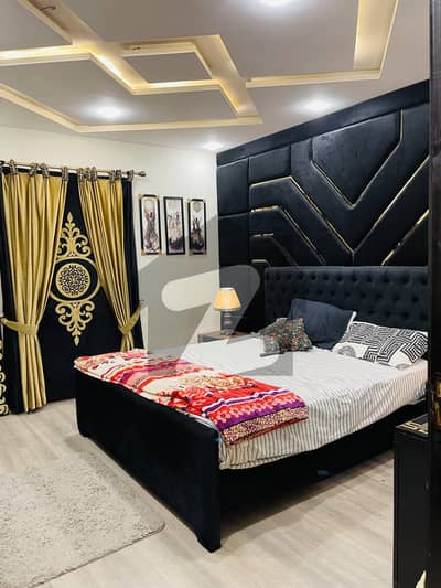 One Bed Luxury Furnished Flat For Sale In DD Block Bahria Town Lahore Hot Location Faceing Canal
