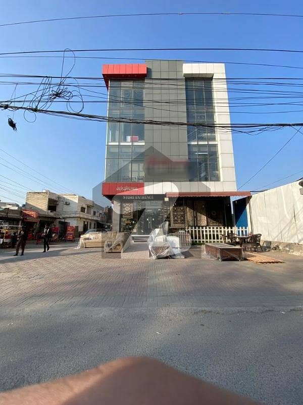 1 Kanal Corner Commercial Building Office For Rent Opposite Emporium Johar Town