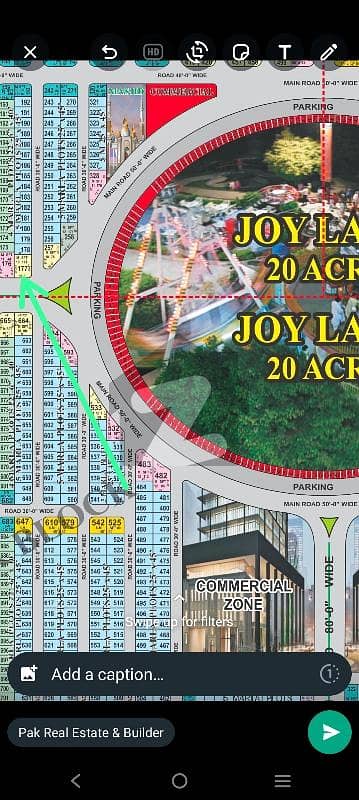 10 Marla corner residential plot for sale Alrehman garden phase 2