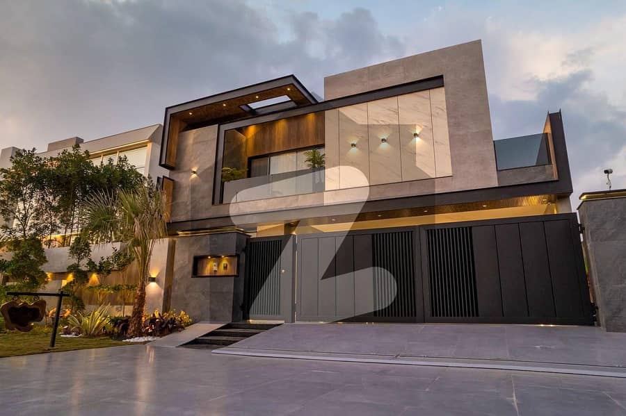 One Kanal Brand New Luxury Full Basement Ultra-Modern Designer Most Beautiful Bungalow For Sale At Prime Location Of DHA Lahore Near To Park &Amp; Commercial Market