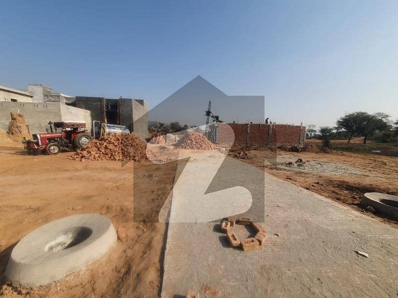 6 Marla Plot for Sale Near to Main Markaz Snober City Green Villas