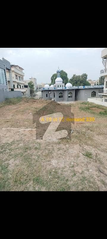 1 kanal Ideal location plot Sector A for sale in DHA 1 Islamabad