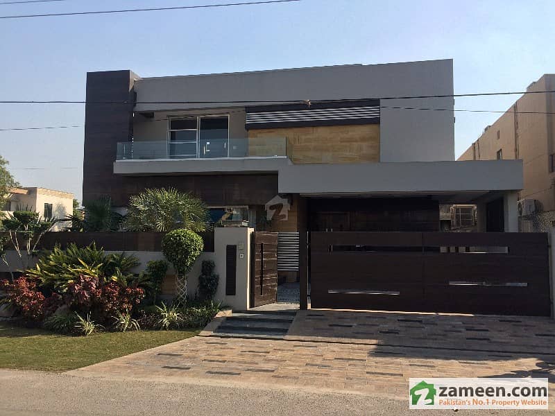 Dha Phase 4 - 1 Kanal Brand New Full Basement Home Theater Fully Furnished One Of The Best Bungalow Of Dha
