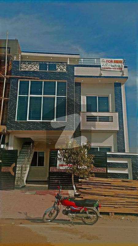 Faisal Town C Block 5 Marla Triple Story Brand New Full House Available For Rent Near To Masjid Sadiq Ul Ameen