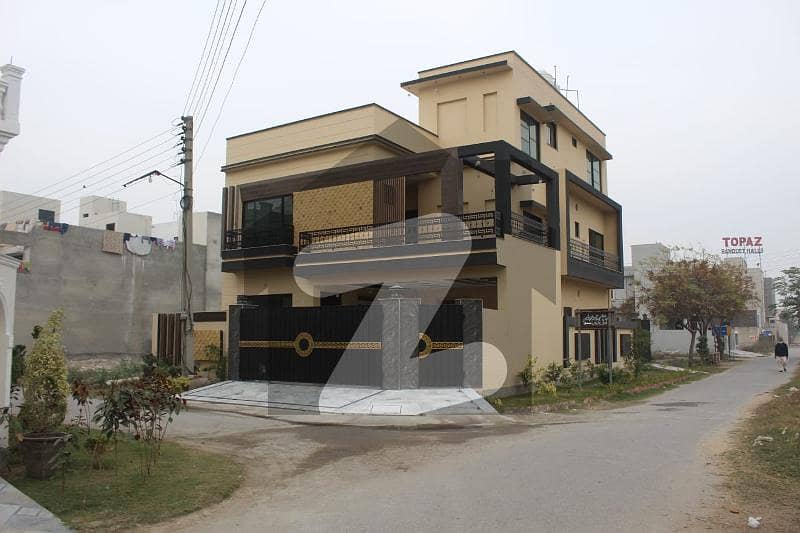 10 Marla Brand New Corner House (40 Feet Road) Is Available At A Very Reasonable Price In Jubilee Town Lahore