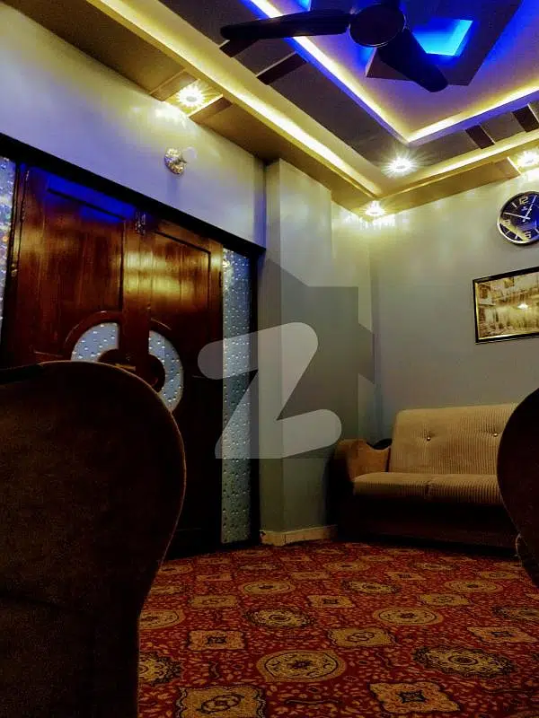 850 SQ FT GORGEOUS 4 ROOMS 3RD FLOOR COUNTRY CLASSIC BUFFER ZONE 15B NORTH KARACHI