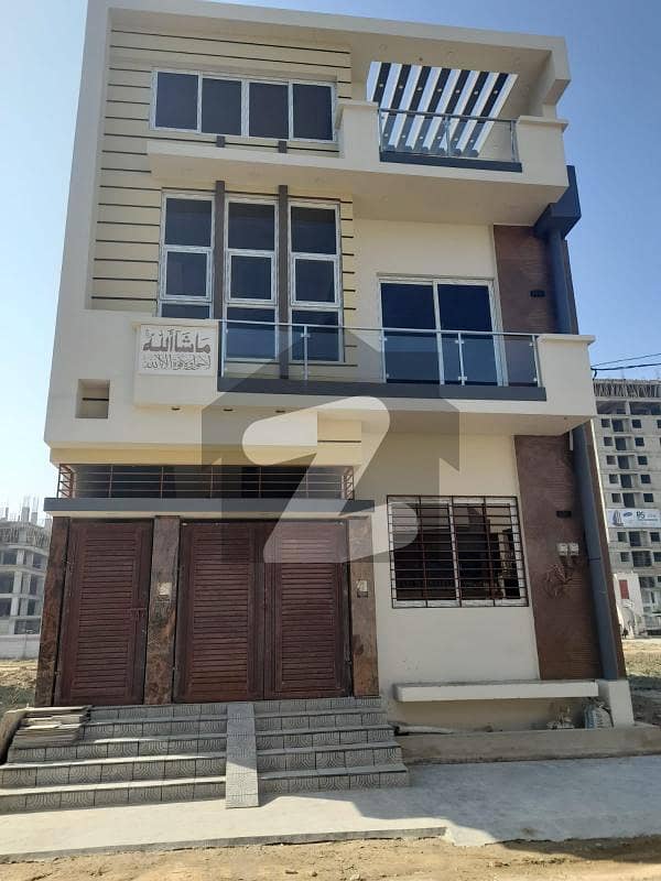 House For Sale G+1 Ready Villa 120 Sq Yd PS City 2 Scheme 33 Karachi