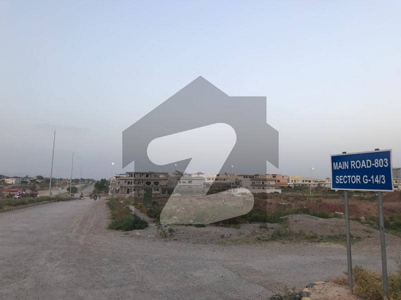 Prime Location 50x90 Plot For Sale In VIP Sector F-14 Islamabad