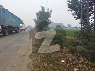 22 Kanal Commercial and Industrial Plot For Sale at Prime Location Lahore Sundar Stop Main Multan Road