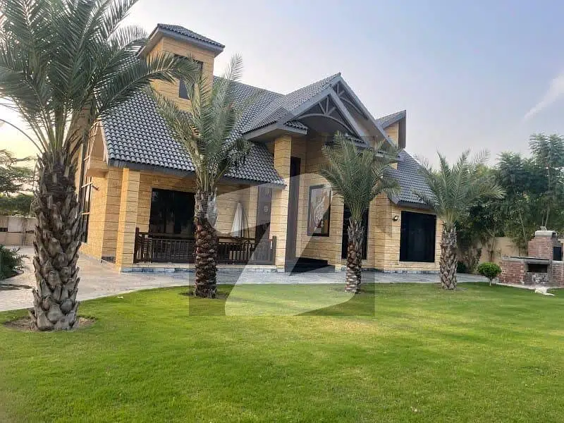 1 Kanal Luxury Farm House Available For Sale Very Easy Installments On Main Bedian Road Lahore