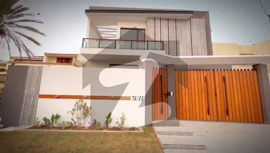Brand New Architecture Design Bungalow With Basement And Pool Dha Phase 6 Near Hilal Park