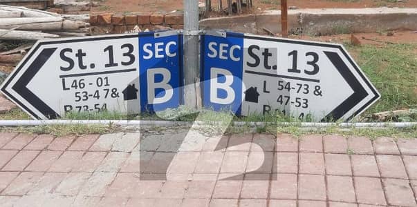 Street 13 Of Sector B Pair Plots For Sale