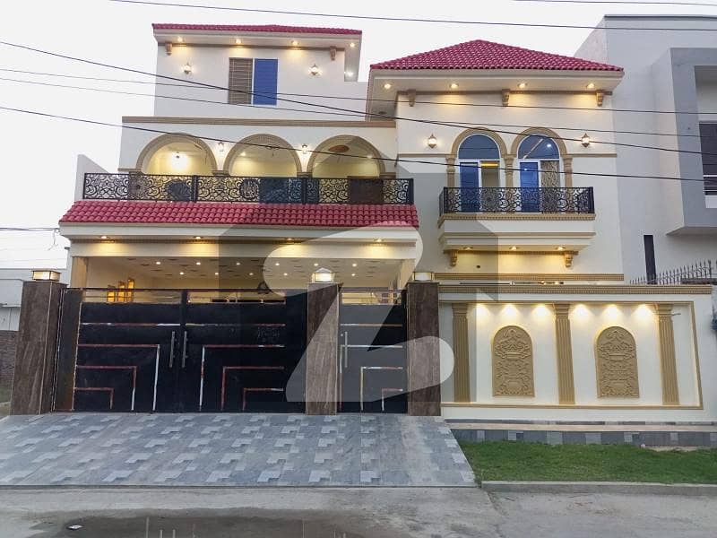 10 Marla Corner Brand New Beautiful Luxury Double Storey House Available For Sale In Model Town A Block