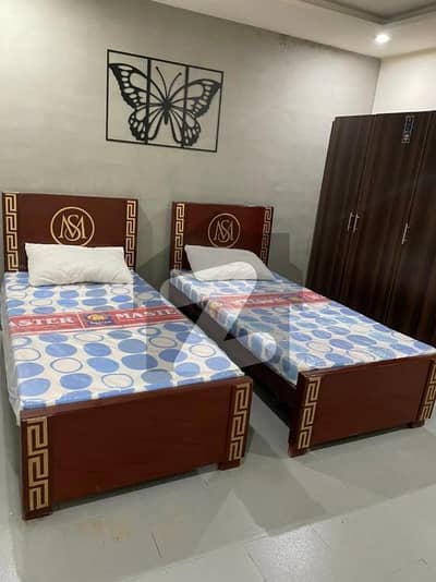 fast boys hostel near to fast university and Jinnah hospital neet and clean rooms good