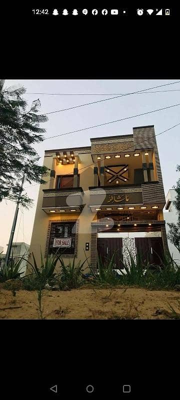 Gulshan E Maymar Sector Q-3 Brand New Super Luxury Bungalow 120 Sq-Yrd Ground+1 Bungalow For Sale Final Bata Rate