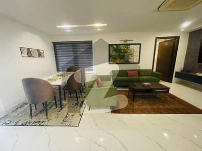 Luxury Apartment 3 Beds Semi Furnished Security 24/7 Ideal Location Gulberg 3