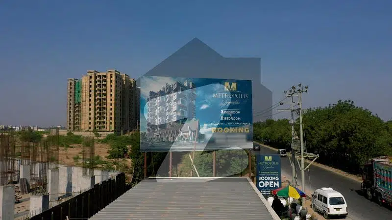 Metropolis Signature, A Pinnacle Of Luxury Living 2 Bed Apartment Located On Main Jinnah Avenue Near Malir Cantt