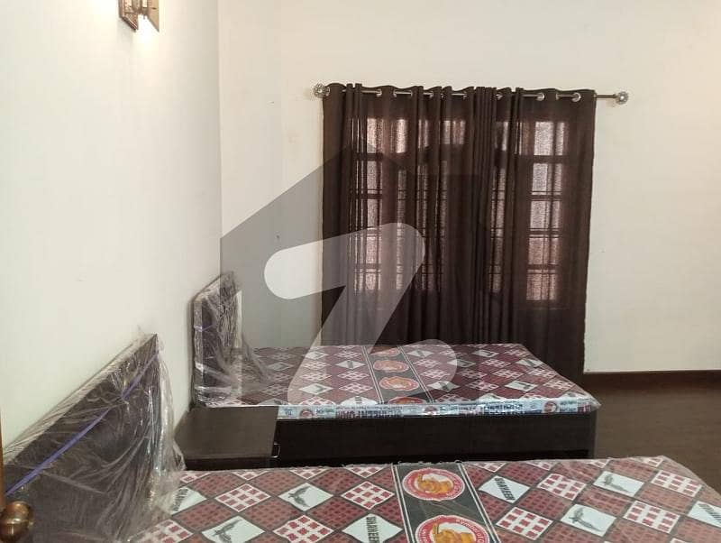 FULLY FURNISHED 01 BEDROOM WITH ATTACH BATH AVAILABLE FOR RENT AT VERY HOT LOCATION