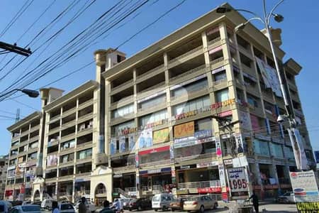 SHOP FOR SALE SITUATED AT FIRST FLOOR OF GHAKHAR PLAZA BANK ROAD