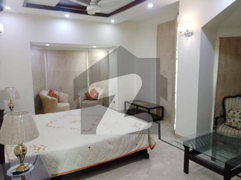 Hottest Location 1 Kanal Fully Furnished Lower Portion 2 Bed available for rent at Ideal Location