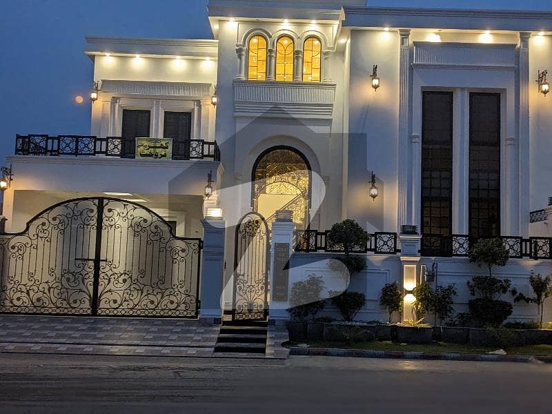 11 Marla Brand New Luxury Palace Villa White House Latest Spanish Stylish Decent Look Available For Sale In Johar Town Lahore