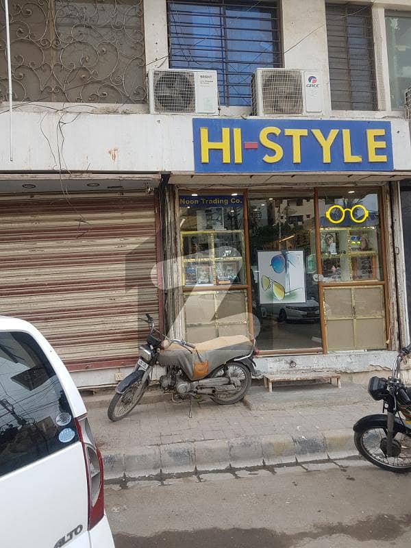 Shop available on rent zamzama comm lane 2 Double hight shop lane 2