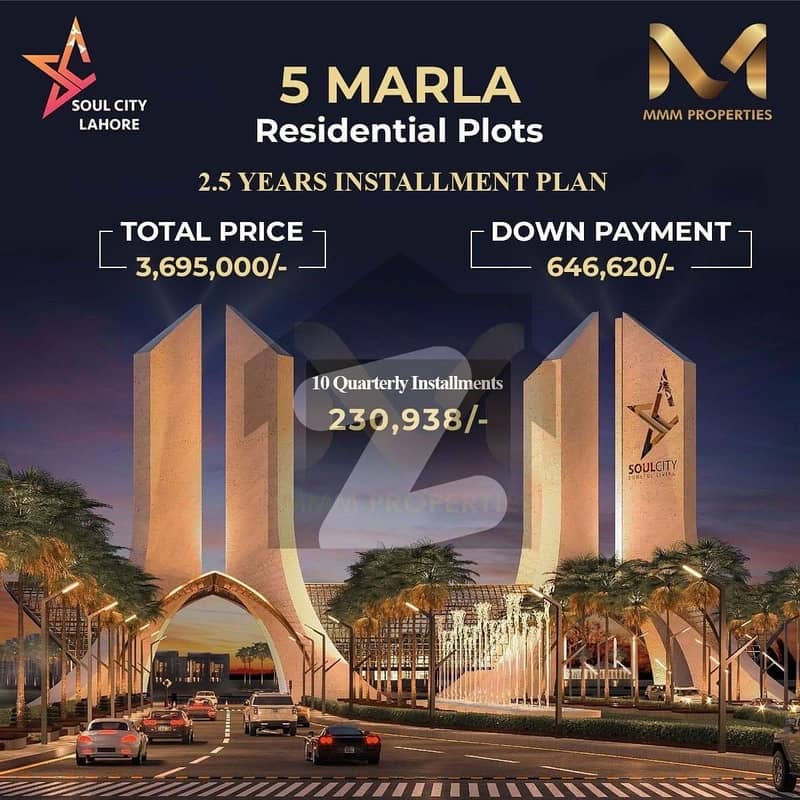 3 Marla plot for sale
